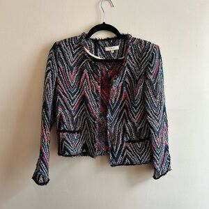 IRO Multicolor Chevron Blazer